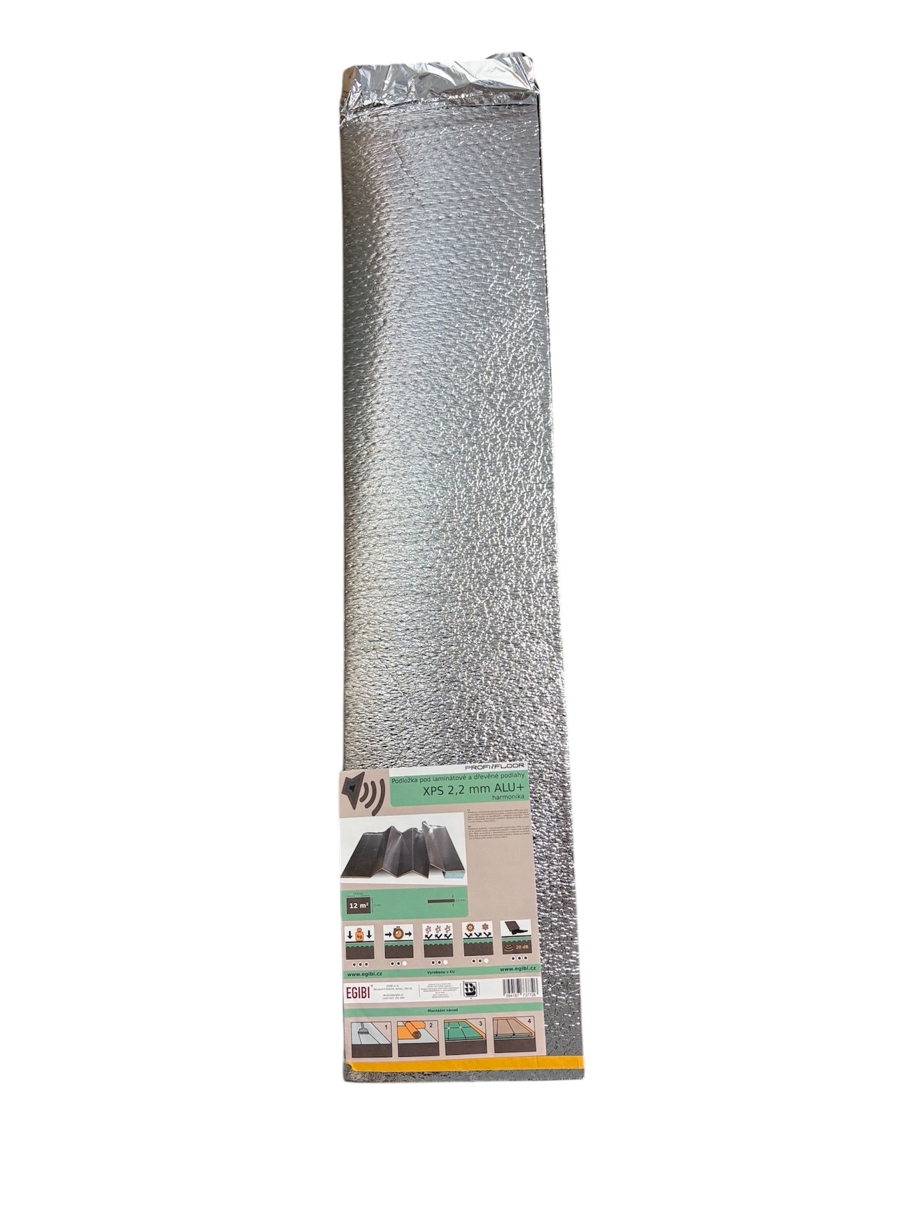 Podložka 2,2mm AQUA BLOCK Harmonika 12m2


